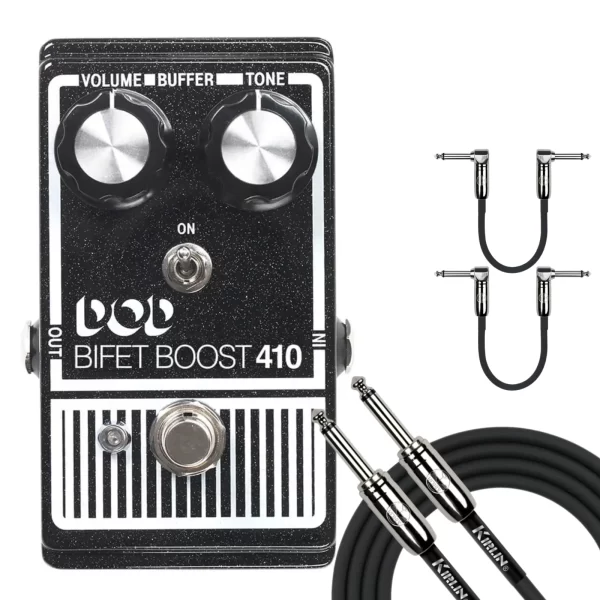 Digitech DOD Bifet Boost 410 Boost Buffer Effect Pedal W/Cables