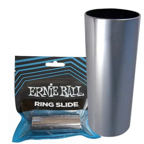 Ernie Ball Chrome Plated Brass Guitar Slide, Ring 4235