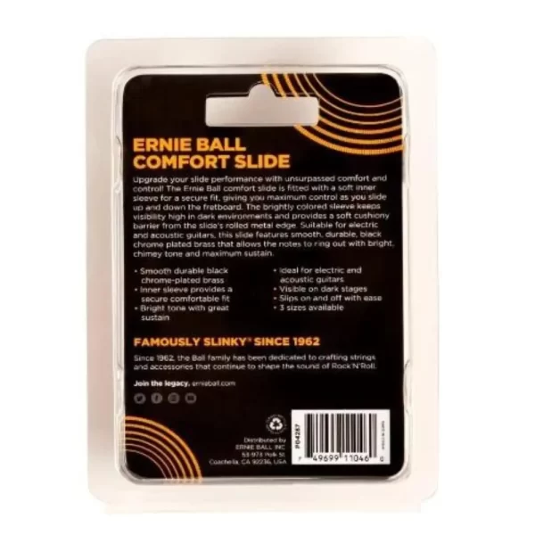 Ernie Ball Comfort Slide Guitar Slide, SMALL 4287 - Image 4