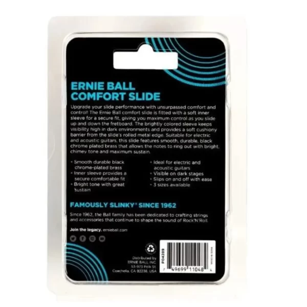 Ernie Ball Comfort Slide Guitar Slide, LARGE 4289 - Image 4