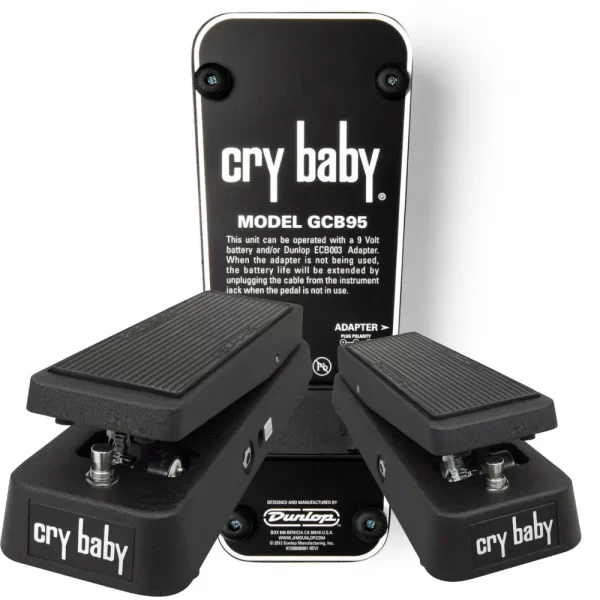 Dunlop Cry Baby Standard Original Wah Pedal GCB95 W/Cables - Image 3