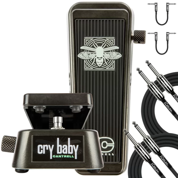 Jerry Cantrell Firefly Cry Baby Wah Guitar Effects Pedal W-Cables JC95FSS