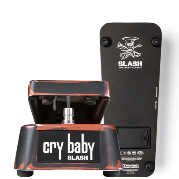 Slash Cry Baby Classic Wah SC95 Guitar Effects Pedal W/Cables - Image 5