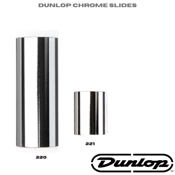 Dunlop Chome MEDIUM Slide 220 - Image 3