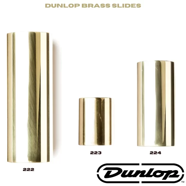 Brass Slide MEDIUM RING Size 9-10 Dunlop 222 - Image 3