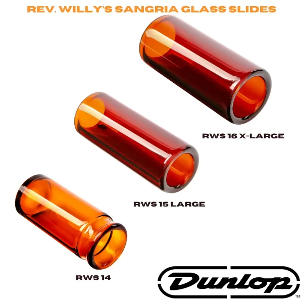 Dunlop RWS15 Rev. Willys Sangria Glass Large Slide - Image 4