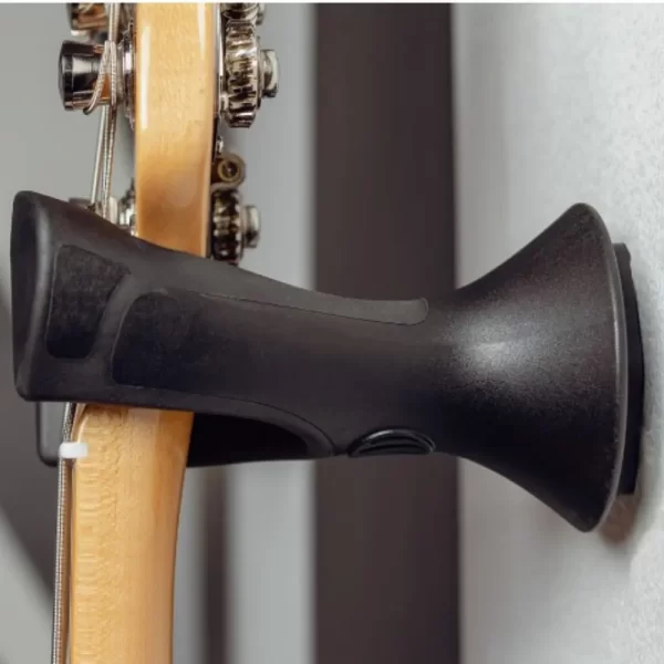 Ernie Ball Guitar Wall Mount Hanger Black 9619  - Image 4