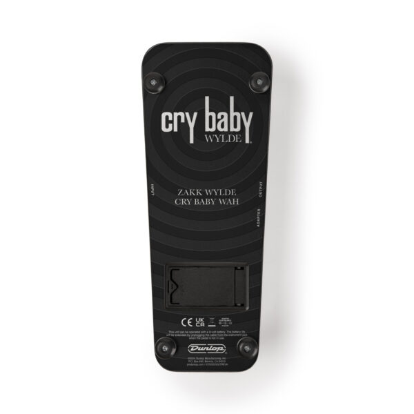 Zakk Wylde Wah Pedal by Cry Baby & Zakk WA45 Stomp into Killer Expression W/Cables - Image 4