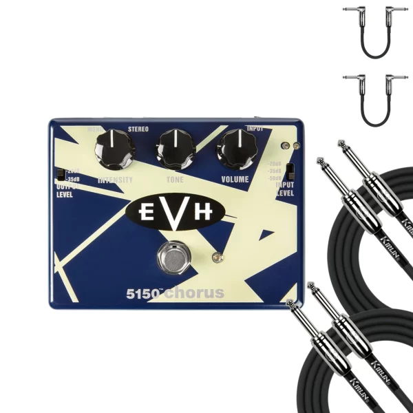 Dunlop MXR EVH 5150 EVH30 Eddie Van Halen Chorus Guitar Effect Pedal W/CABLES