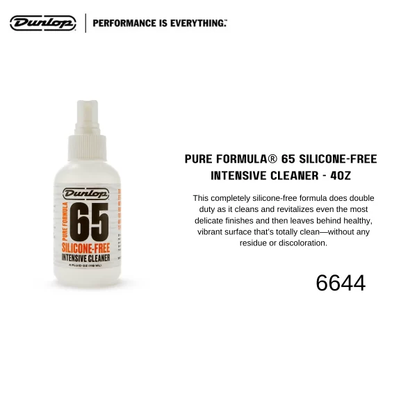 Dunlop Pure Formula 65 Silicone-Free Intensive Cleaner 4 oz. 6644  - Image 2