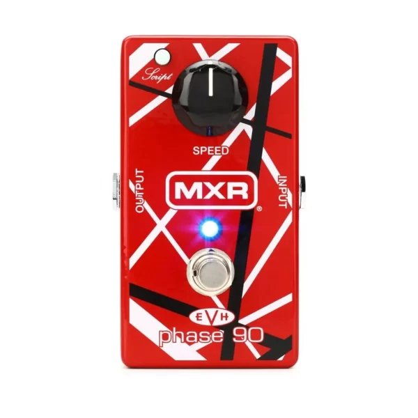 MXR EVH90 Phase 90 Eddie Van Halen Red Phaser Guitar Effects Pedal W/Cables - Image 2