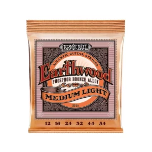 Ernie Ball Acoustic Guitar Strings 12-54 Phosphor Bronze MEDIUM LIGHT 2146