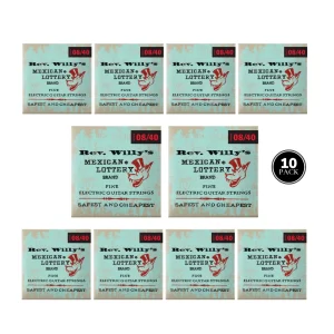 Dunlop Rev Willy's Billy Gibbons Signature Guitar Strings 08-40