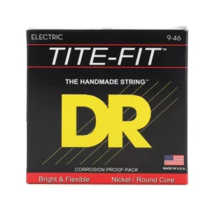 DR Strings LH-9 Tite-Fit Light - Heavy 9-46 Electric Guitar Strings
